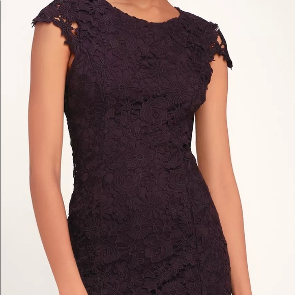 Lulus Dresses & Skirts - Lulu’s Open back purple dress size large